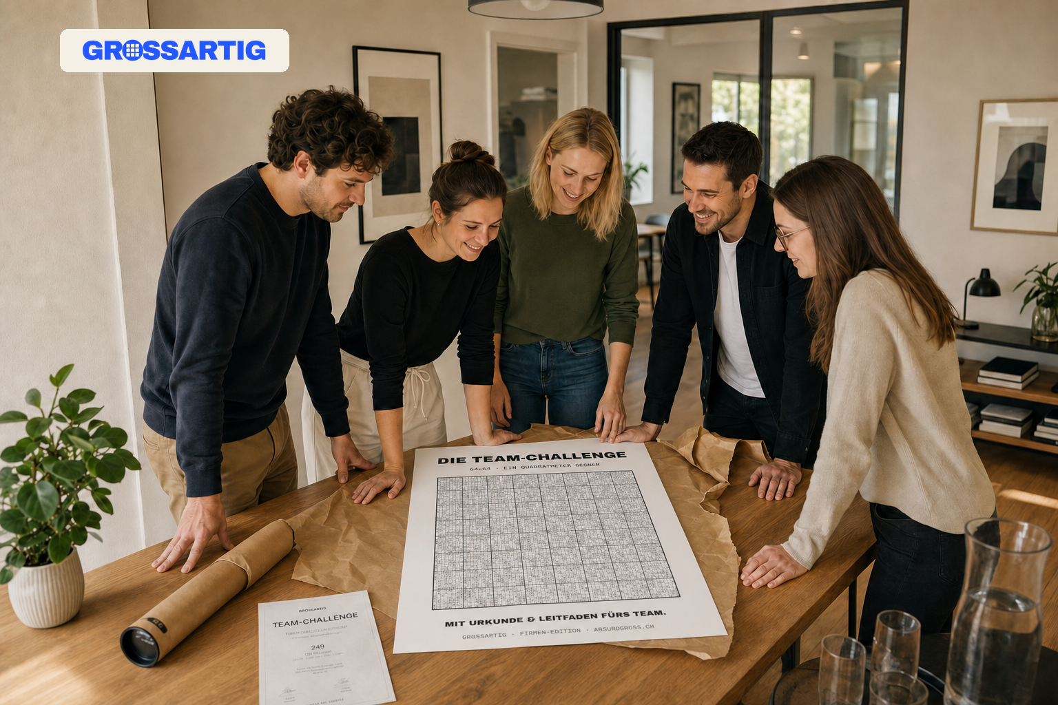 Zum Firmenjubiläum: ein Geschenk fürs ganze Team, das bleibt