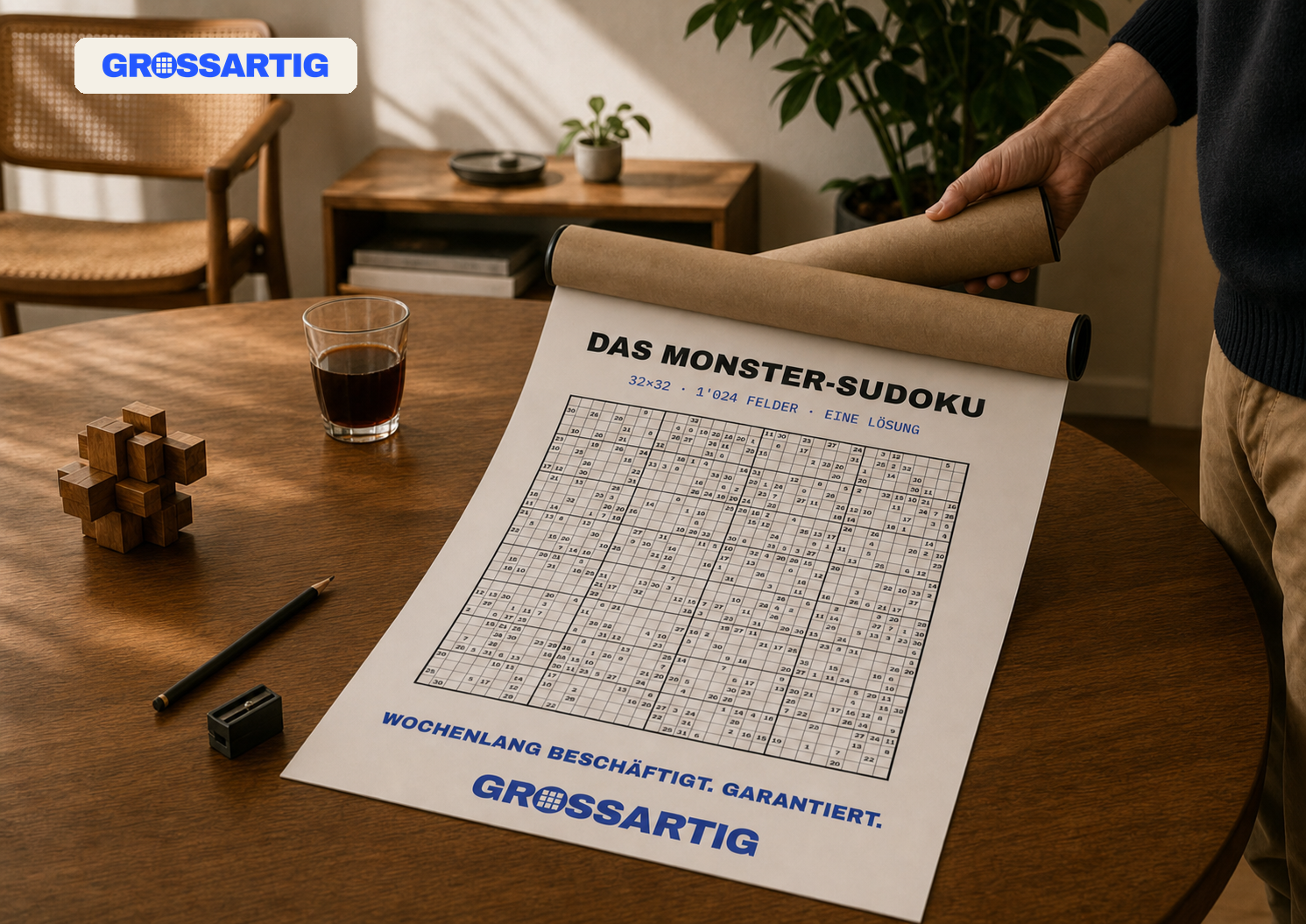 Geschenke für Rätselfans, die über das Rätselbuch hinausgehen