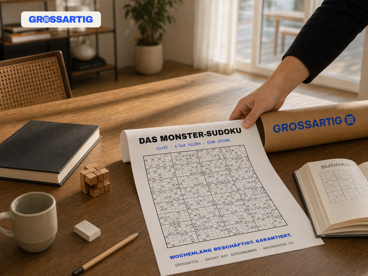 Geschenk für Menschen, die gerne knobeln