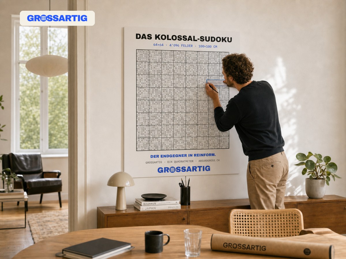 Wie schwer ist ein 64×64-Sudoku wirklich?