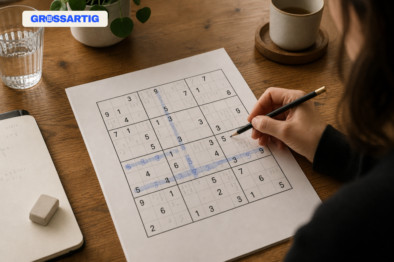 Sudoku für Anfänger: die wichtigsten Lösungs-Techniken