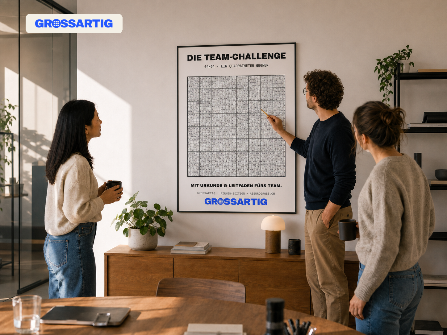 Teambuilding mal anders: ein Rätsel, das die Abteilung verbindet